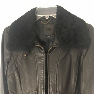 Black Leather Jacket NWOT